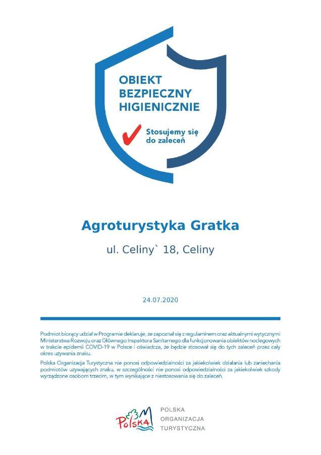 Gospodarstwo Agroturystyczno-Edukacyjne Gratka Celiny  Luaran gambar